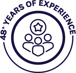 48+ Years of Experience